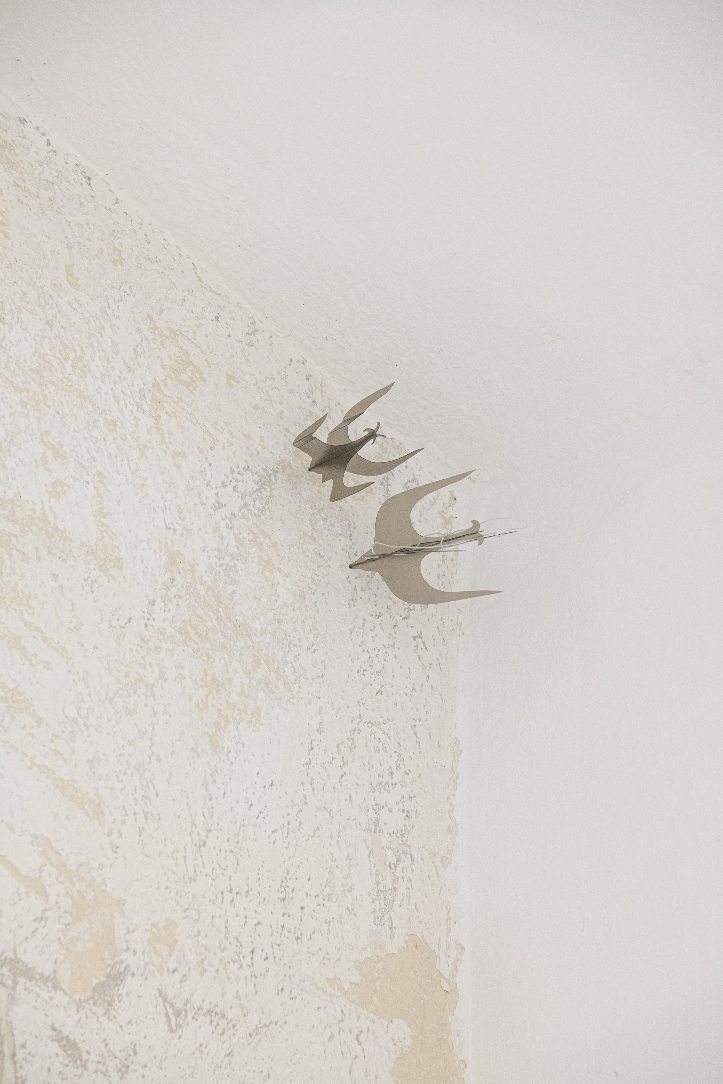 Yixuan Hu, 'ever migrate, ever escape', (“而你心中的鸟群，时时要迁徙，时时要逃避”), Plastic, Compass, 10 x 7 x 7 cm, 11 x 7.7 x 7.7 cm, 2025 